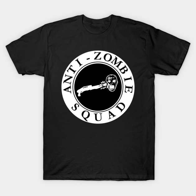 Anti-Zombie Squad (White) T-Shirt by Graograman